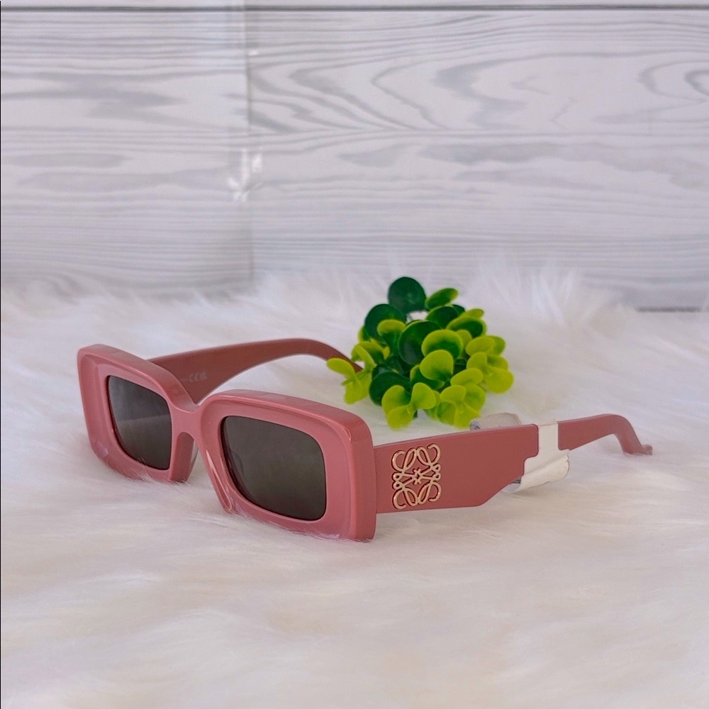 LOEWE‎ Chunky Anagram Rectangle Sunglasses